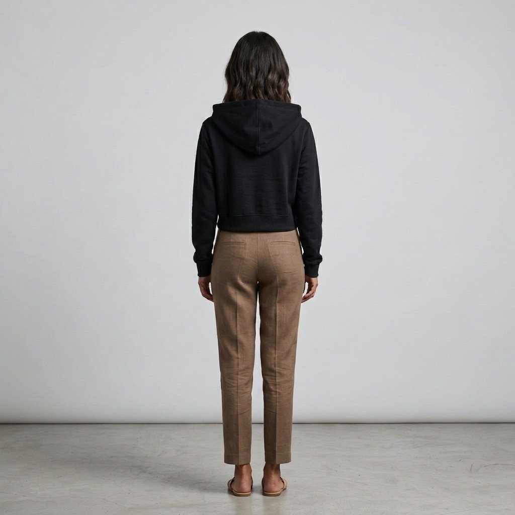 Female Cropped Hoodie